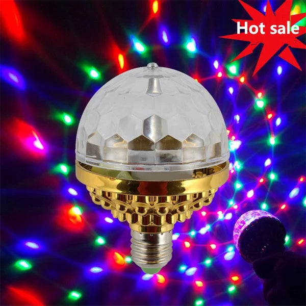 🔥HOT SALE - Colorful Rotating Disco Ball Light