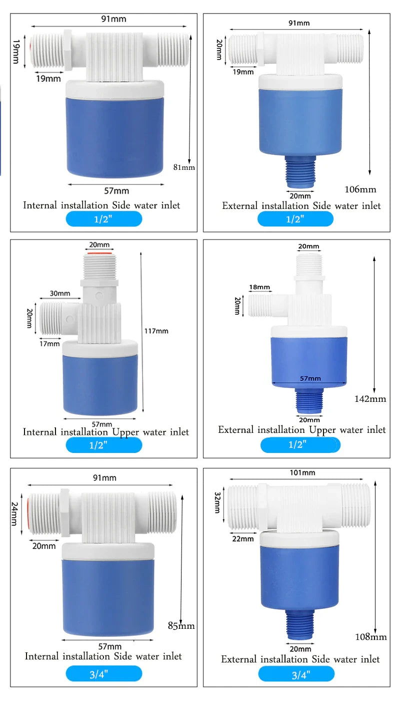 Automatic Water Level Control Valve