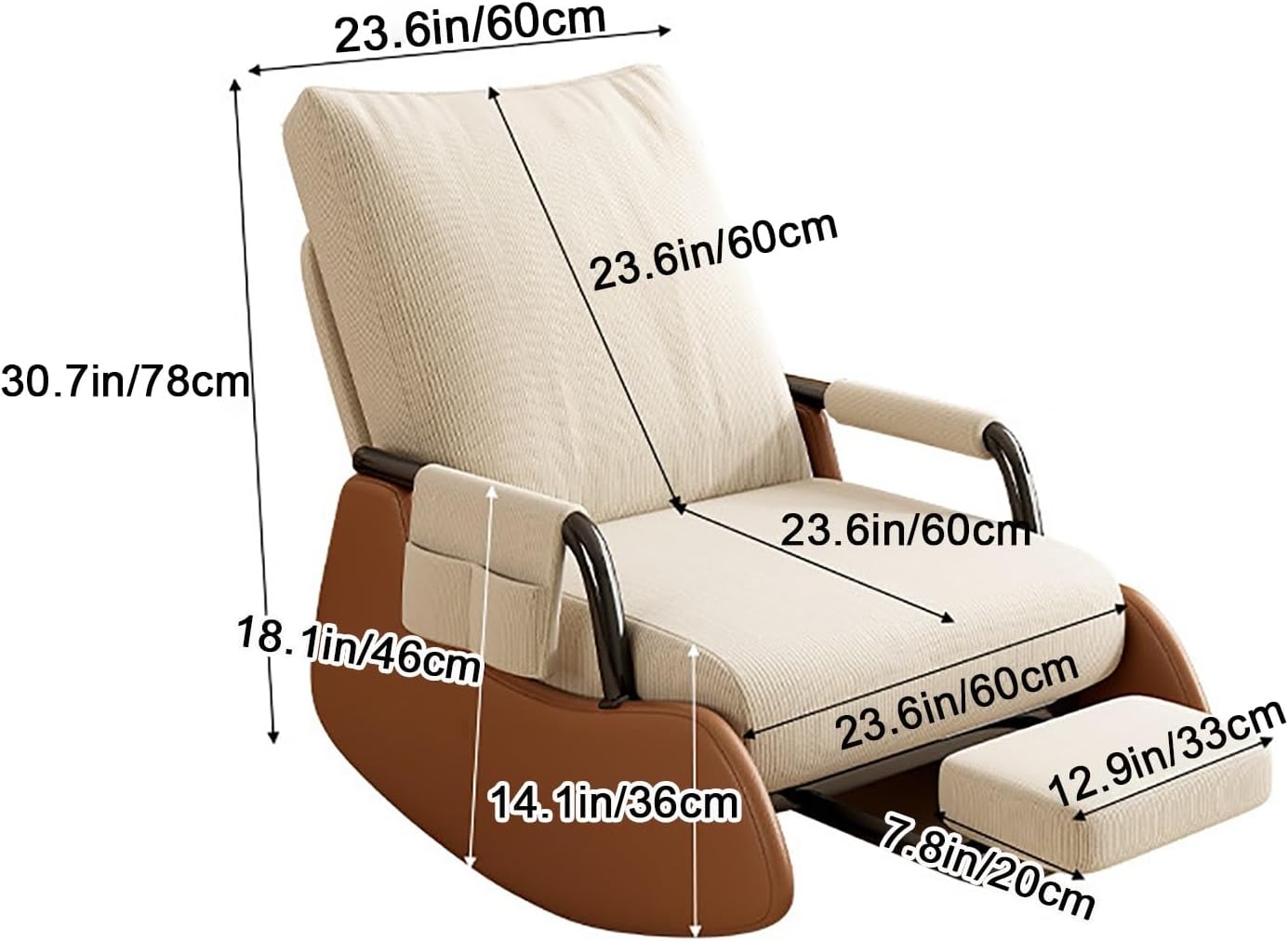 Ultimate Comfort Rocking Recliner