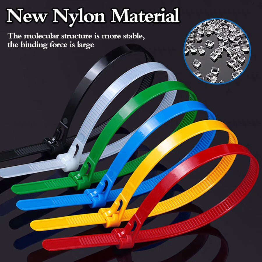 Buckle Self-locking Premium Nylon Cable Wire Ties