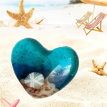 🎁Acrylic Beach Pocket Heart