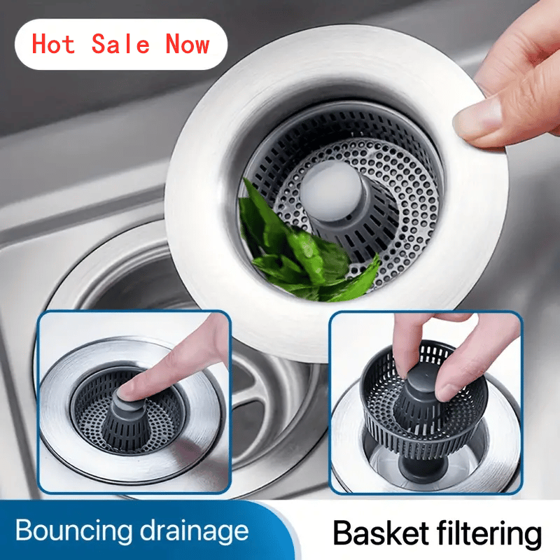 Magnifyf Sink Bounce Core Drain Strainer