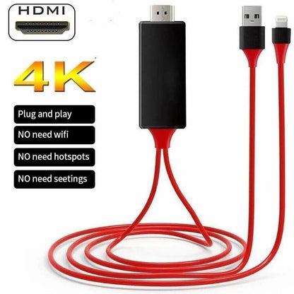 1080P No Lagging HDMI TV Cable 📺📺No network required for screen casting