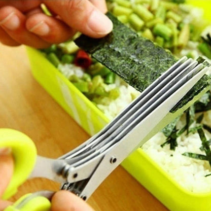 Viphroon 5 Blade Kitchen Salad Scissors