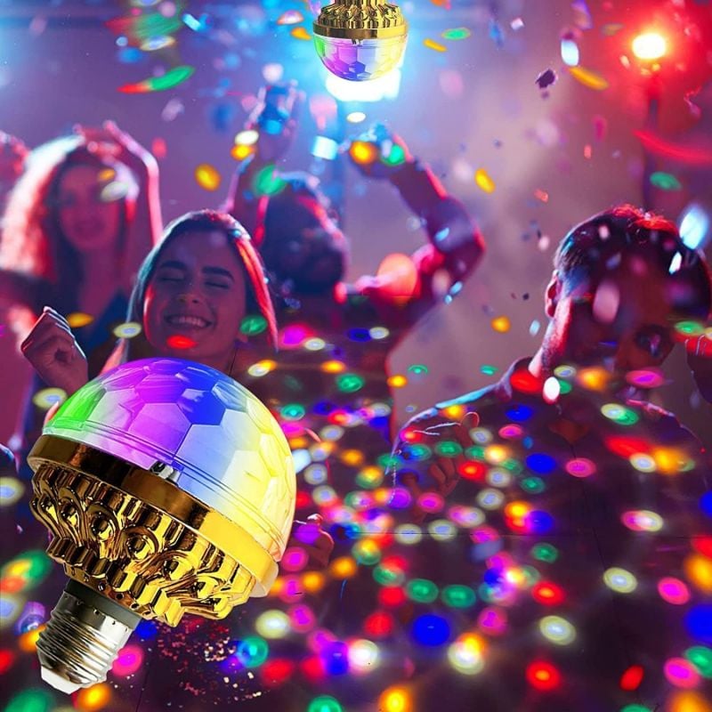 🔥HOT SALE - Colorful Rotating Disco Ball Light