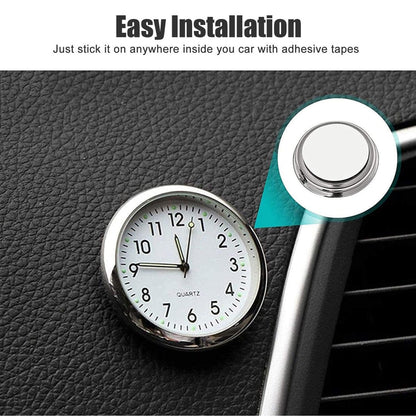 Car Metal Clock Decoration