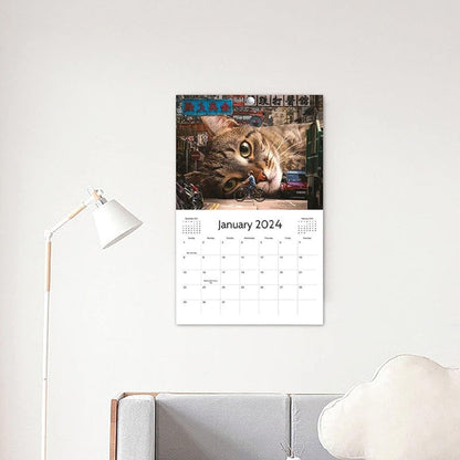 2024 Lazy Cat Calendar