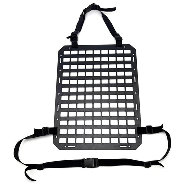 Car Seat Back MOLLE Storage Panel