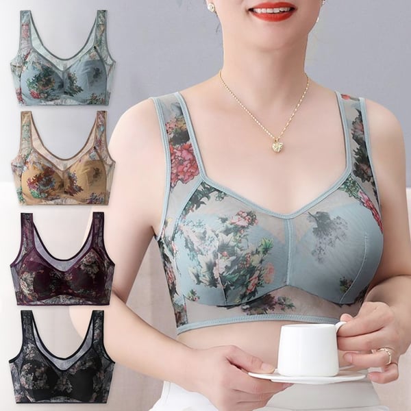 😍Last Day 50% OFF😍 - Lace Buttonless Comfortable Bra