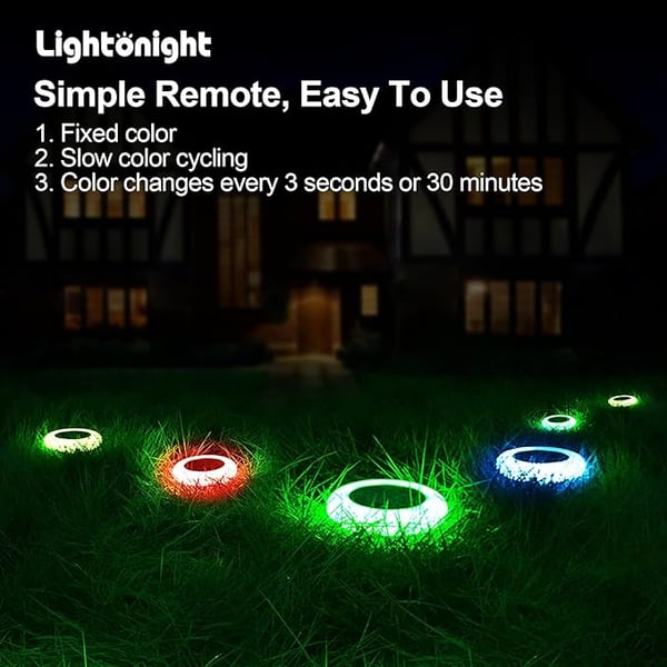 Colorful Solar Lights Outdoor