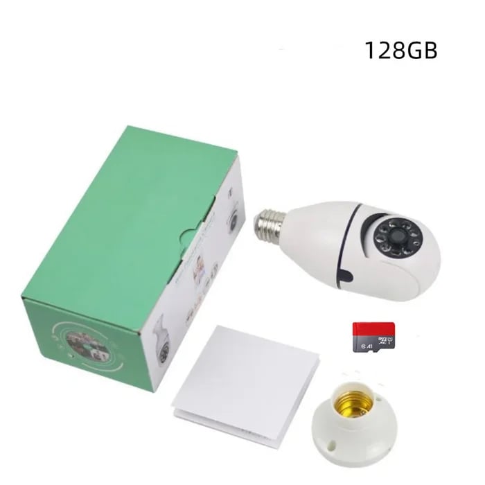 5G Wireless Wifi Light Bulb Security Camera