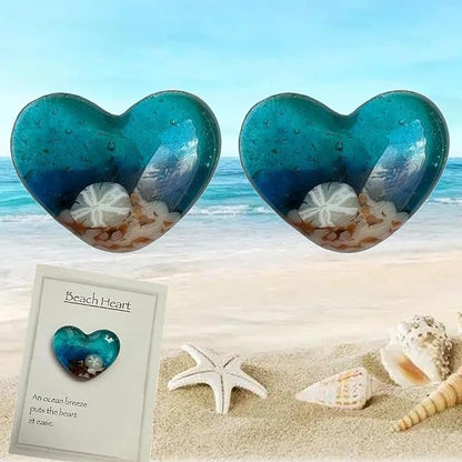 🎁Acrylic Beach Pocket Heart