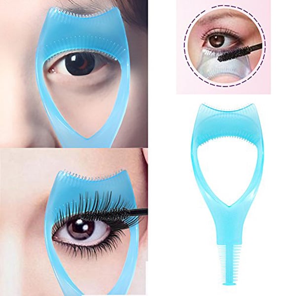 Latulo 3 in 1 Eyelashes Tools Mascara Shield Applicator Guard