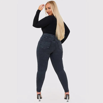 🎉LAST DAY 49% OFF - 🔥Shapewear Belly Lift Butt Lift Vintage Comfort Control Jeans