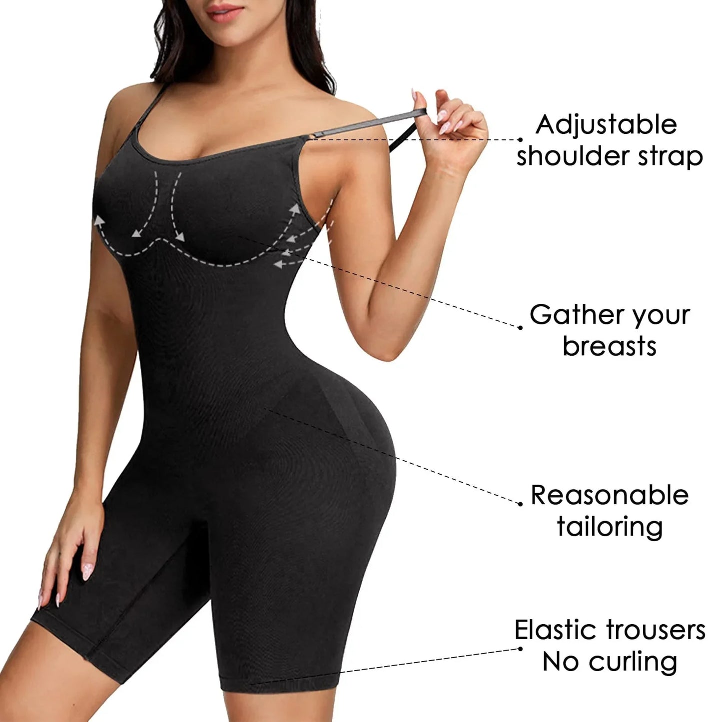 🎁LAST DAY 49% OFF🔥FeelinGirl Shapewear for Women Butt Lifter Bodysuit