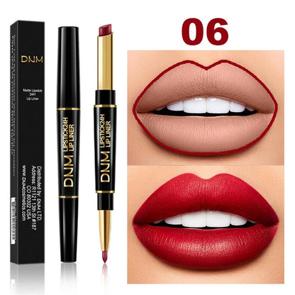 2-in-1 Waterproof Lipstick Lip Liner