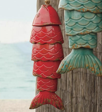 🎏🎏Colored Koi Fish Wind Chime