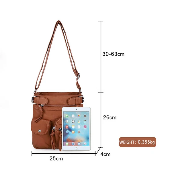 👜Mother's Day Pre-sale💥Multi-Pocket Crossbody Bag Soft Shoulder Purse Bag