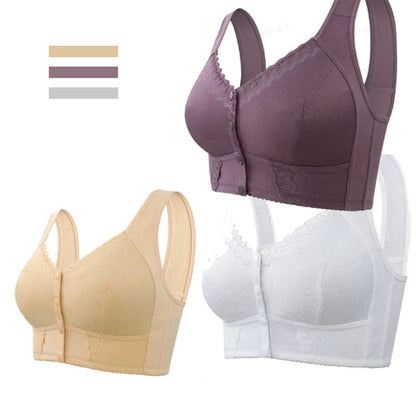 2024 New Front Closure Breathable Bra for Seniors