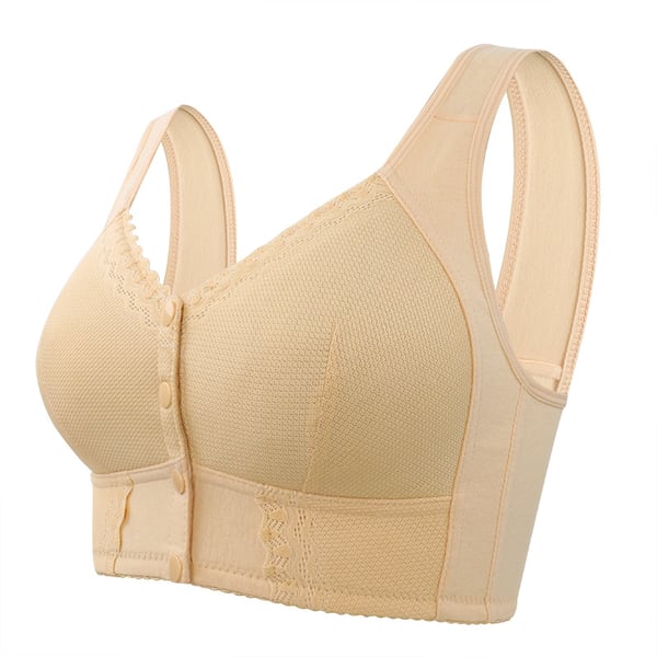 Localityi 2024 New Front Closure Breathable Bra for Seniors