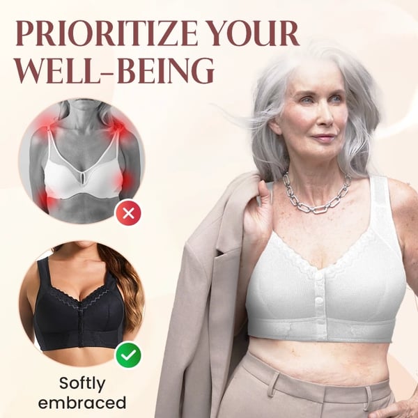 2024 New Front Closure Breathable Bra for Seniors