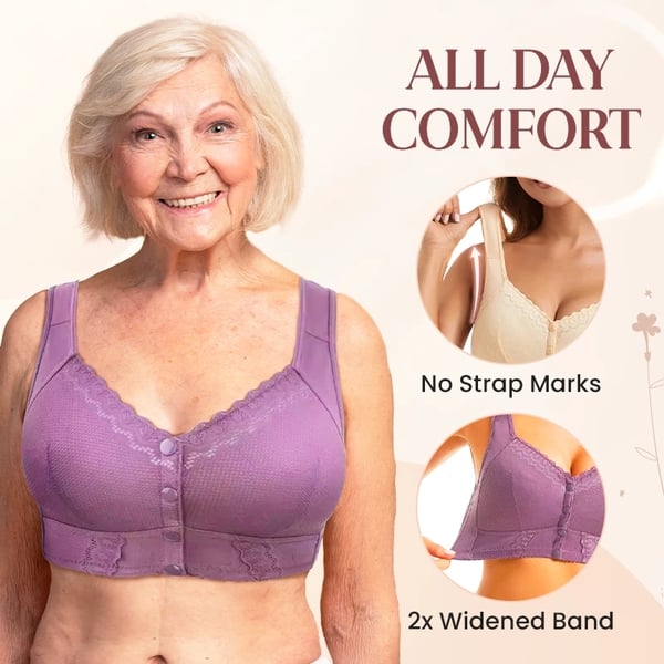 2024 New Front Closure Breathable Bra for Seniors