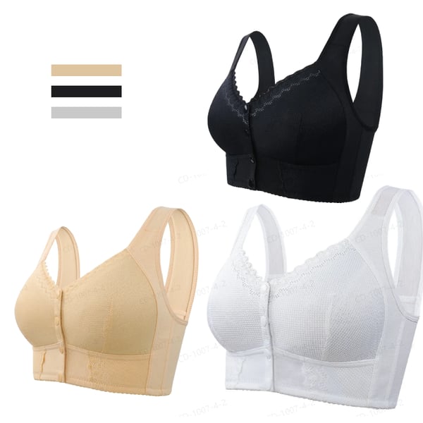 2024 New Front Closure Breathable Bra for Seniors