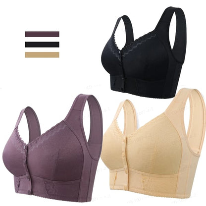 2024 New Front Closure Breathable Bra for Seniors