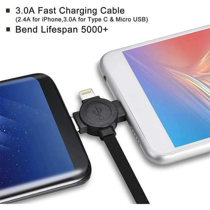 🔥Summer Hot Sale 48% OFF🔥 Three In One Charging Cable Roll