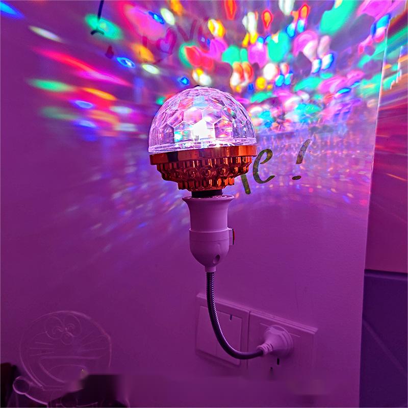 🔥HOT SALE - Colorful Rotating Disco Ball Light