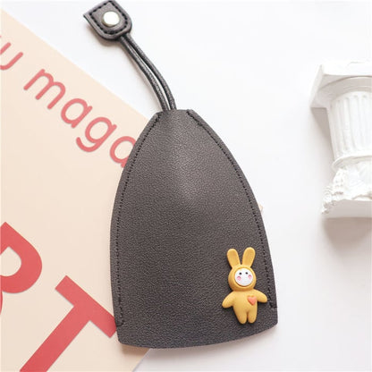 Creative pull-out cute large-capacity car key case