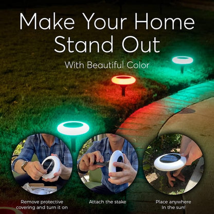 Colorful Solar Lights Outdoor