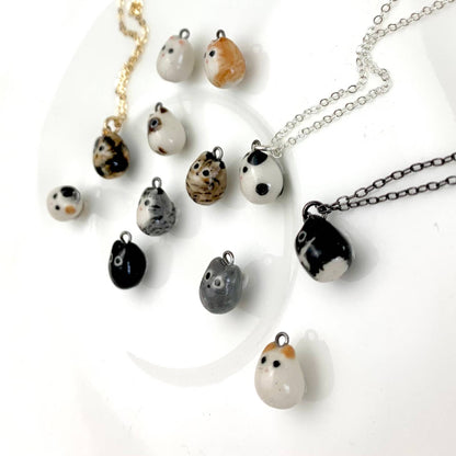 😻Handmade Ceramic Kitten Necklace🎁