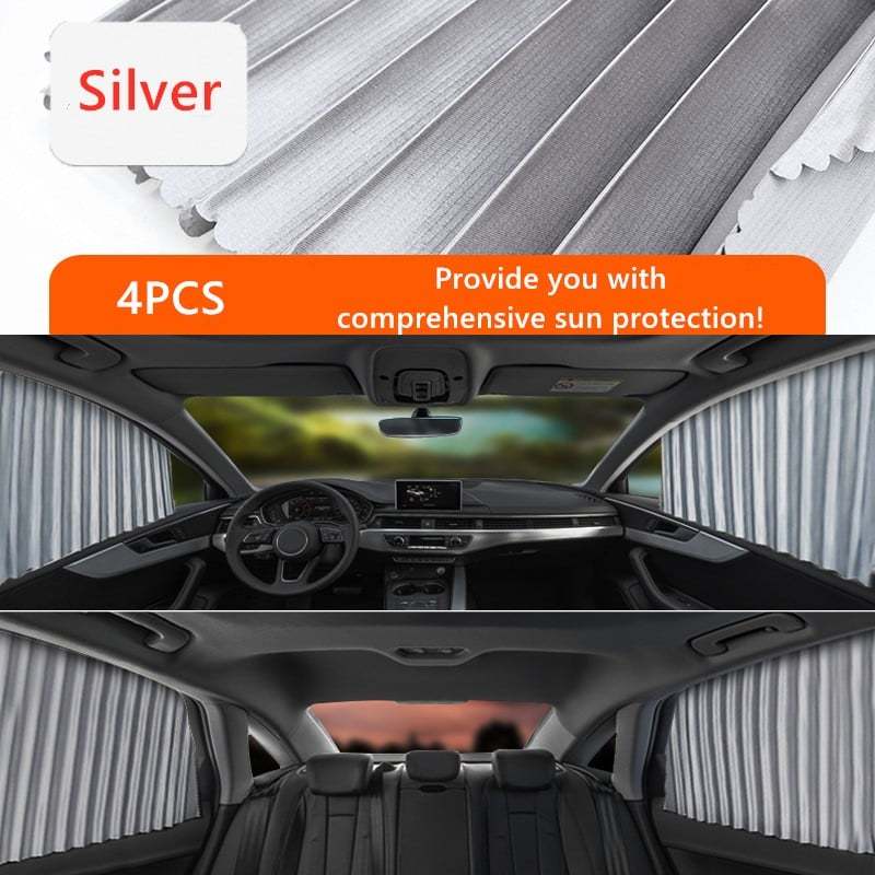 49% OFF🔥Universal Fit Magnetic Car Side Window Privacy Sunshade