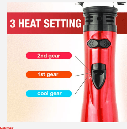 3-in-1 Hot Air Styler and Rotating Hair Dryer for Dry hair, curl hair, straighten hair