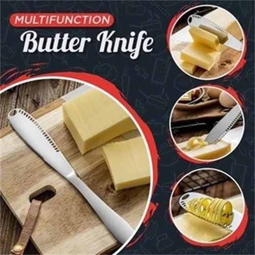 3 In 1 Food Grade Stainless Steel Butter Spreader