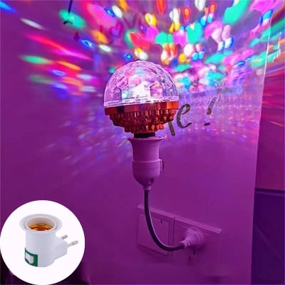 🔥HOT SALE - Colorful Rotating Disco Ball Light