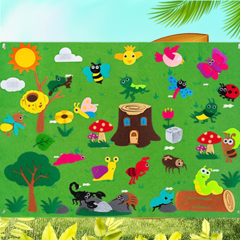 🦖Children's Teaching Felt Board