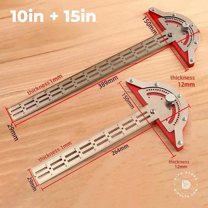 Adjustable DIY Wood Measuring Tool