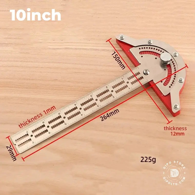 Adjustable DIY Wood Measuring Tool