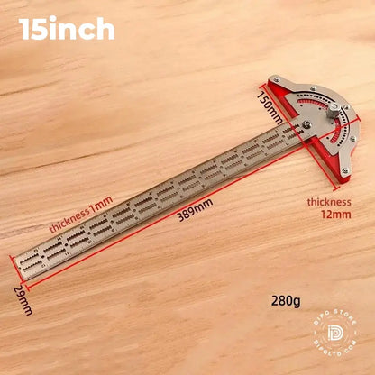 Adjustable DIY Wood Measuring Tool