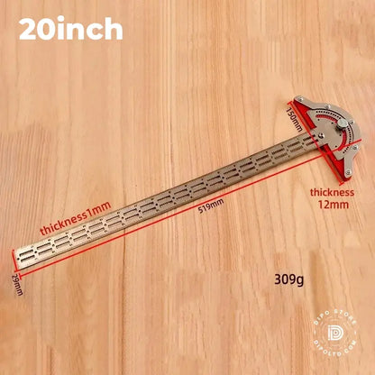 Adjustable DIY Wood Measuring Tool