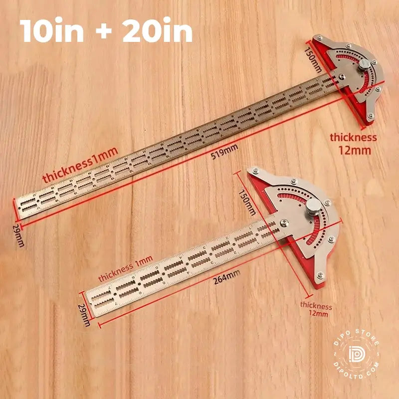 Adjustable DIY Wood Measuring Tool