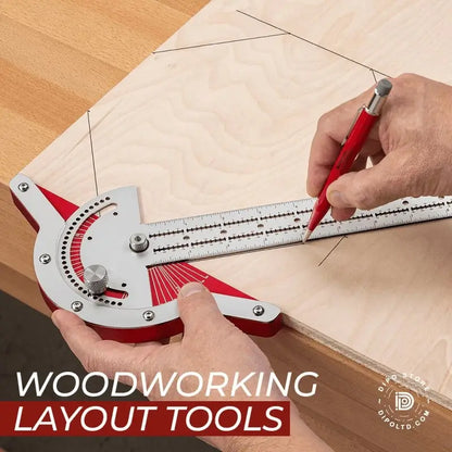 Adjustable DIY Wood Measuring Tool