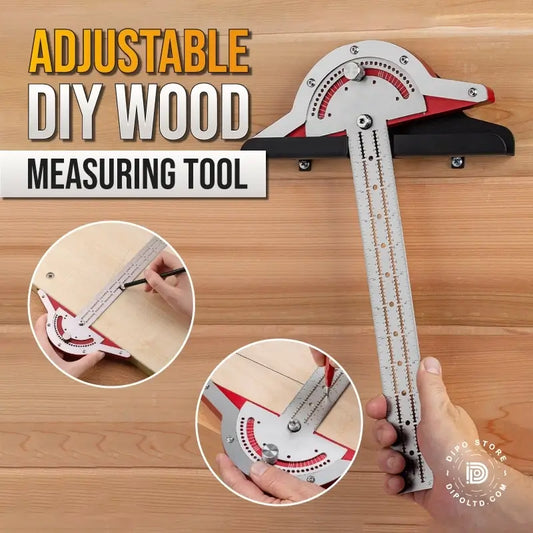 Adjustable DIY Wood Measuring Tool