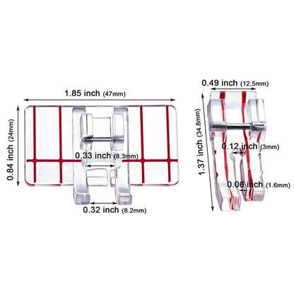 Border Guide Presser Foot