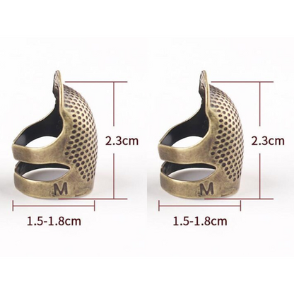 2 Pack Sewing Thimble Finger Protector