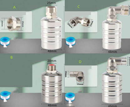 304 stainless steel completely automatic water level control floating valve