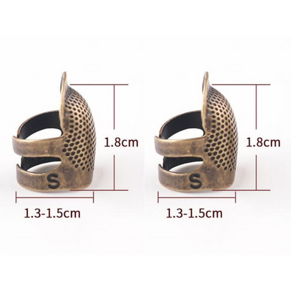 2 Pack Sewing Thimble Finger Protector