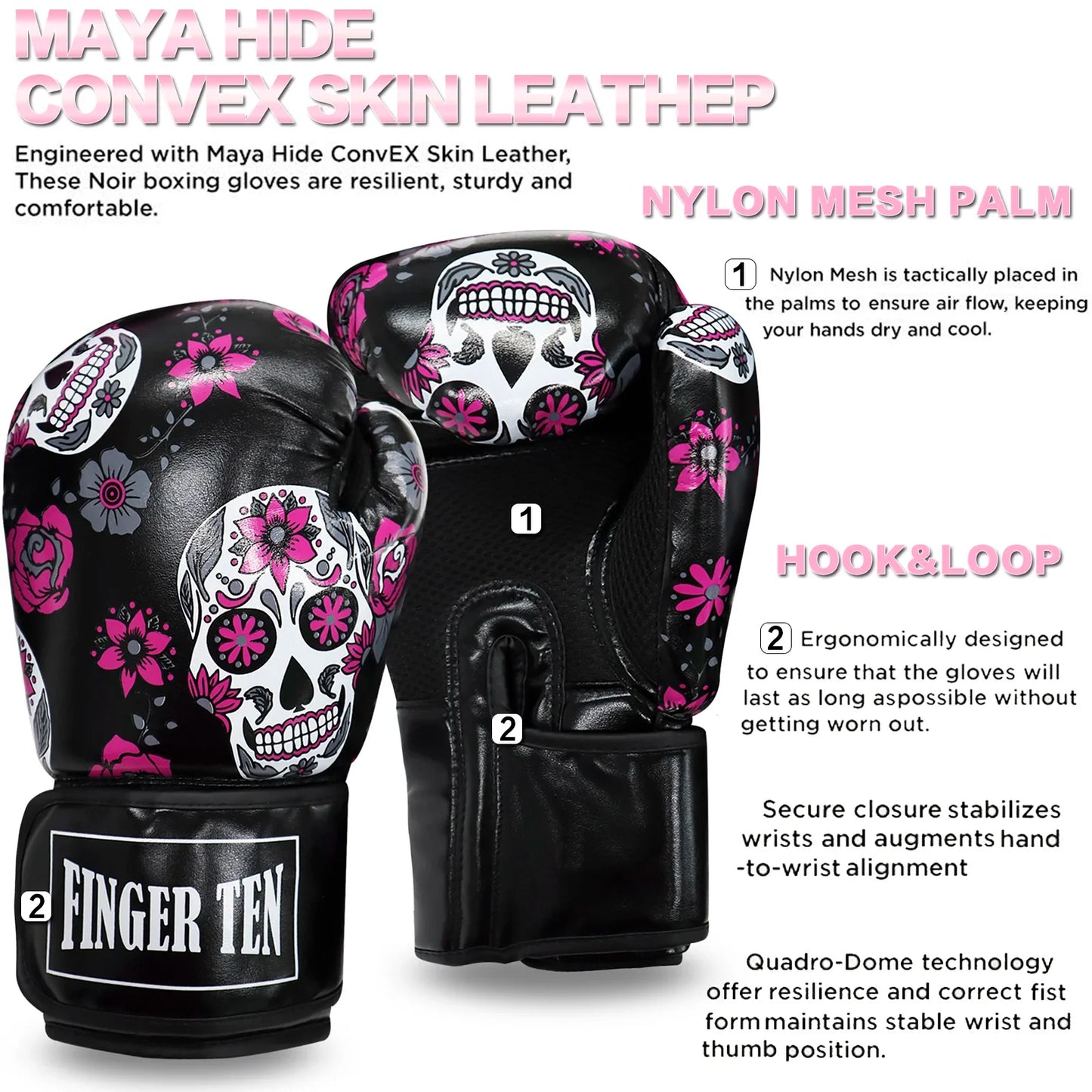 BS12 Training Protector Boxing Gloves for Women